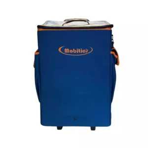 Sac multimédia Mobibag ++ avec trolley et roues renforcées pour 10 PC portables ou tablettes