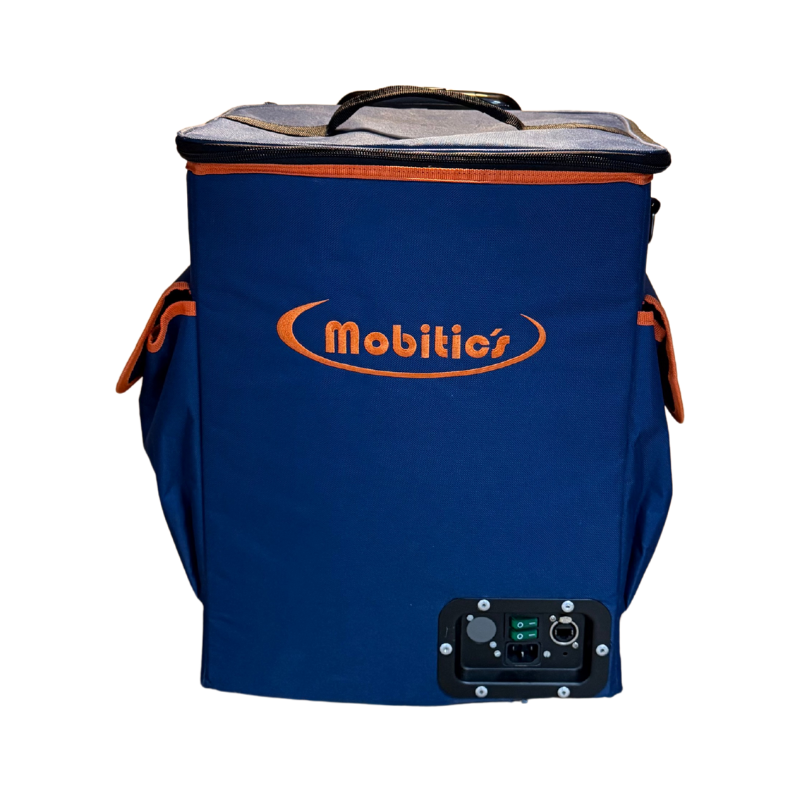 Mobibag avec connectique intégrée pour recharge de tablettes et PC portables