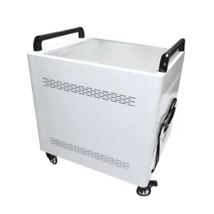 Chariot multimédia Cartice 32 Basket vue 3/4 avant avec poignées