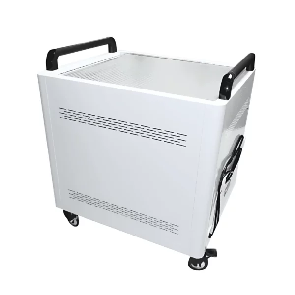 Chariot multimédia Cartice 32 Basket vue 3/4 avant avec poignées