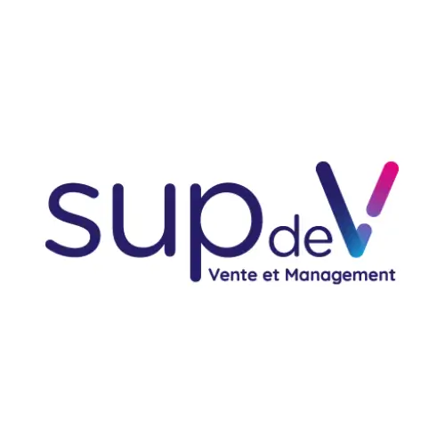 Logo de l’école Sup de V, école cliente de Classe Mobile